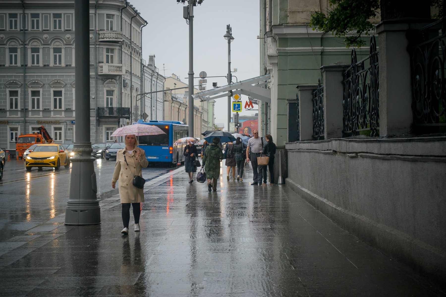 По прогнозам синоптиков, в Москве за неделю выпадет почти месячная норма осадков