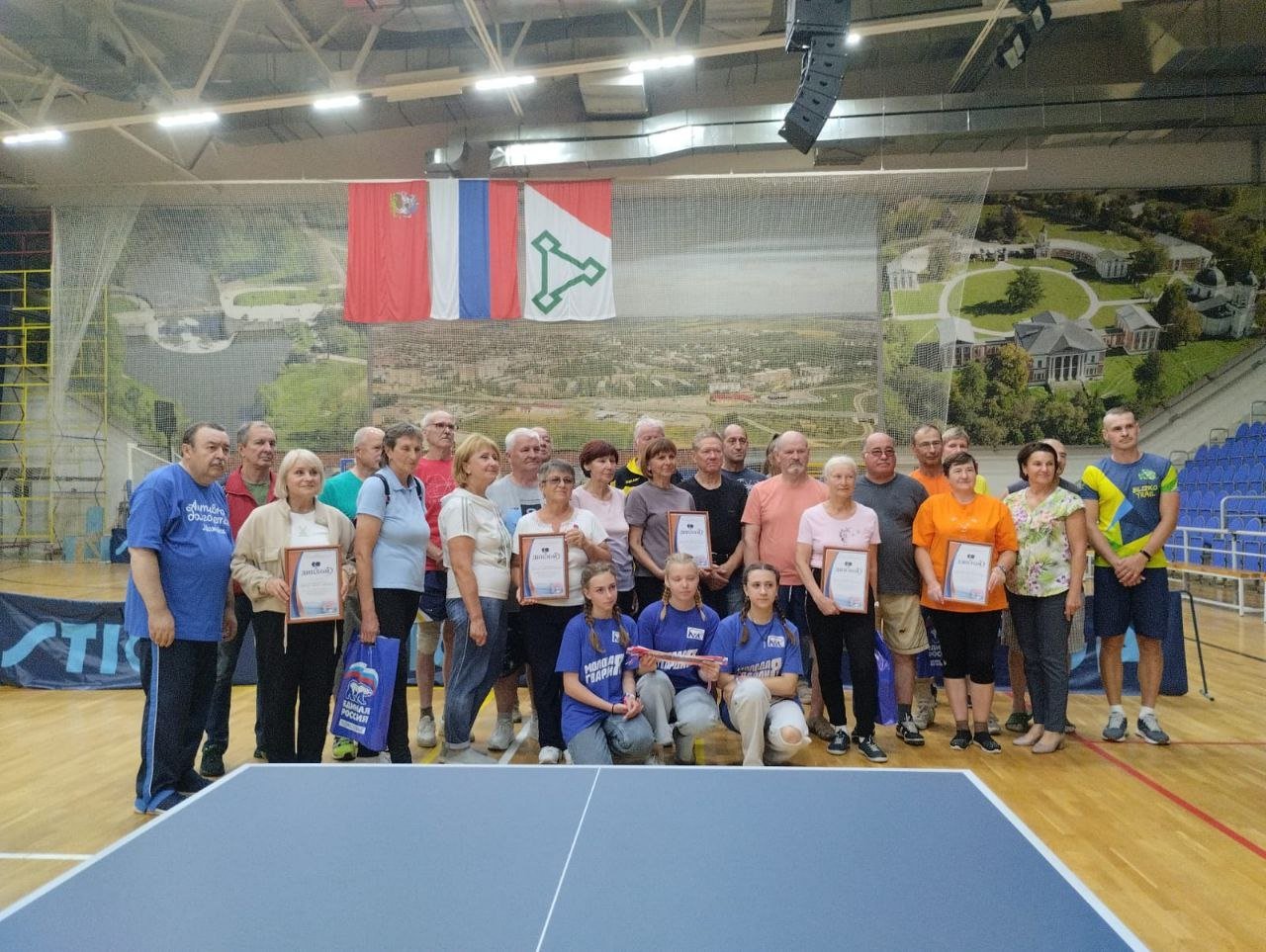 «Активные долголеты» из Рузского округа стали лидерами регионального турнира по настольному теннису