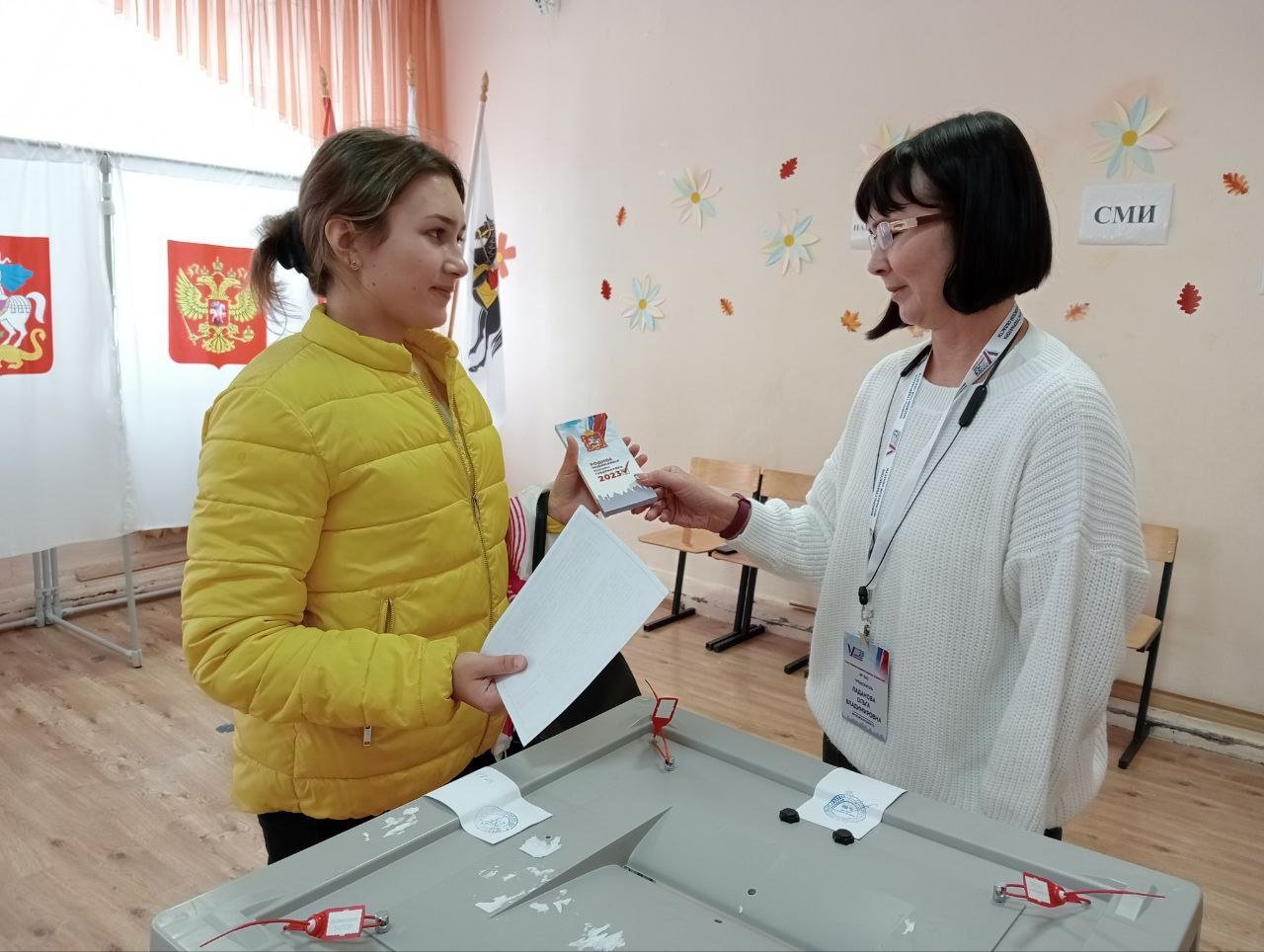 Более тысячи жителей Клина проголосовали на выборах губернатора области впервые