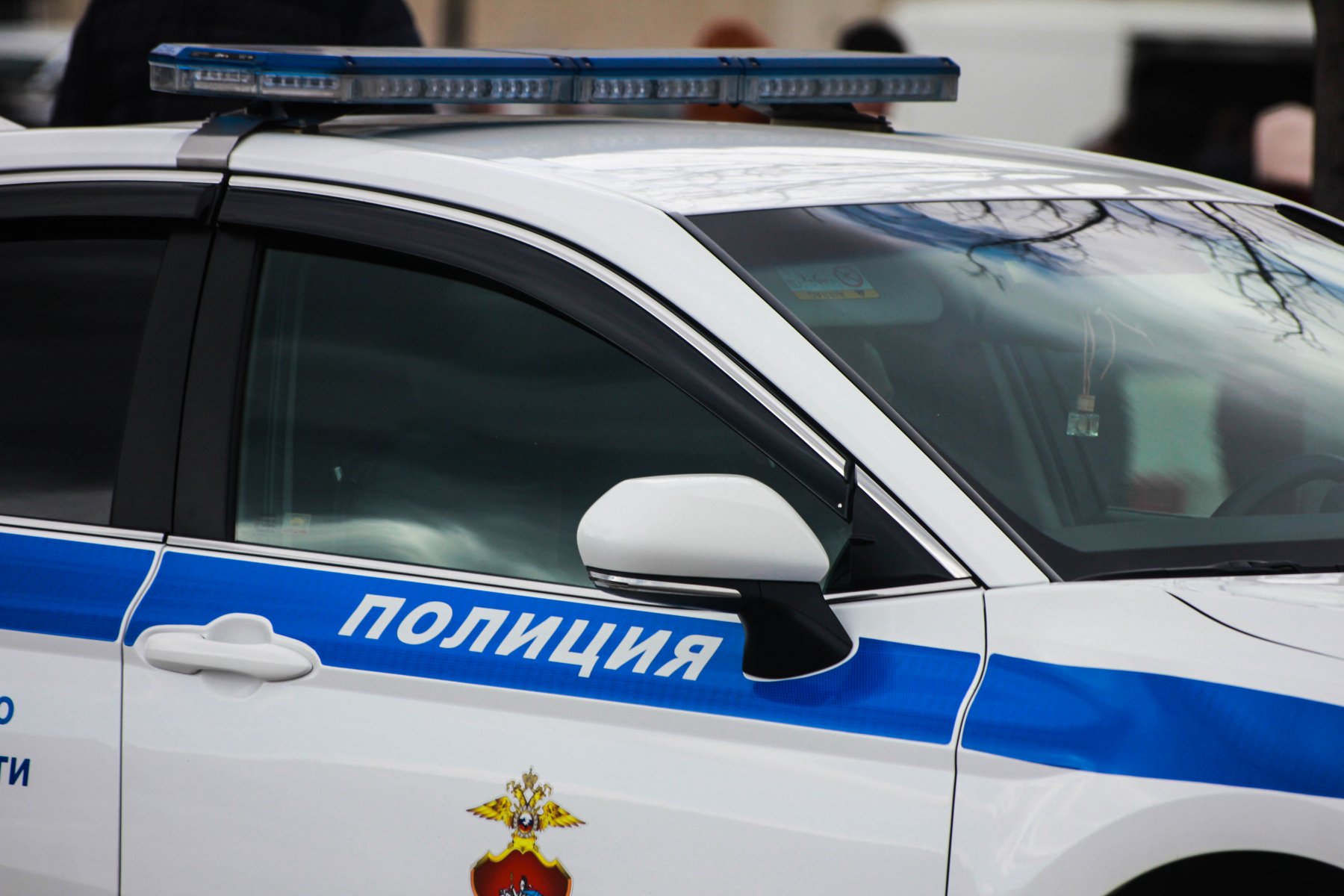 Маршрутка и рейсовый автобус столкнулись на Осташковском шоссе в округе Мытищи