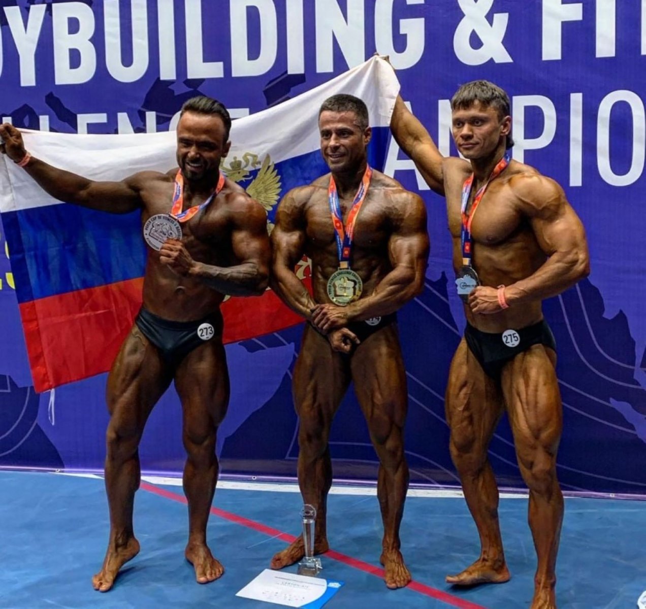 Атлет из подмосковного Чехова стал чемпионом мира по бодибилдингу в  Бишкеке
