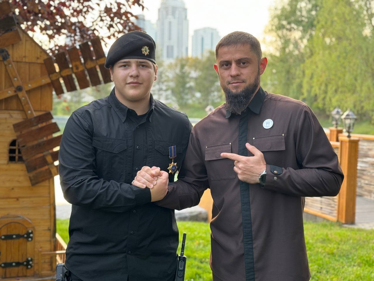 Несовершеннолетний сын Кадырова стал начальником отдела безопасности главы Чечни