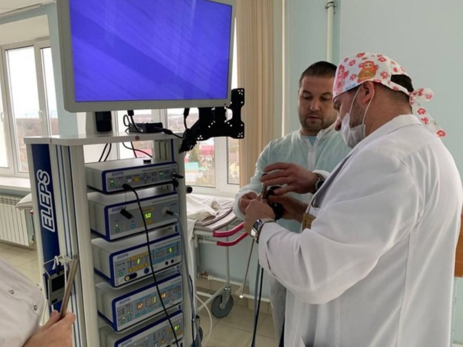 Хирурги Каширской больницы получили в распоряжение новый лапароскопический комплекс