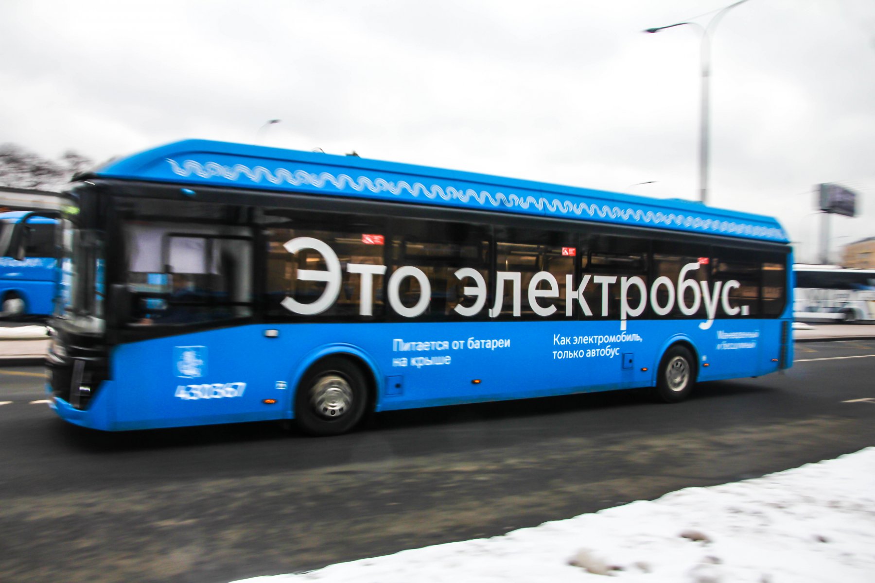 В Войковском районе Москвы впервые появились электробусы 
