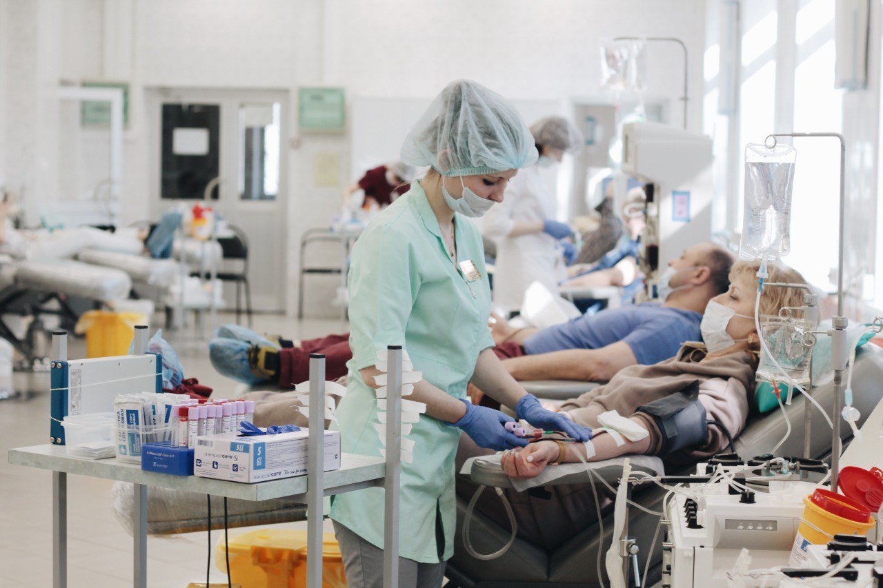В прошлом году в Подмосковье выросли объемы заготовки донорской крови и ее компонентов