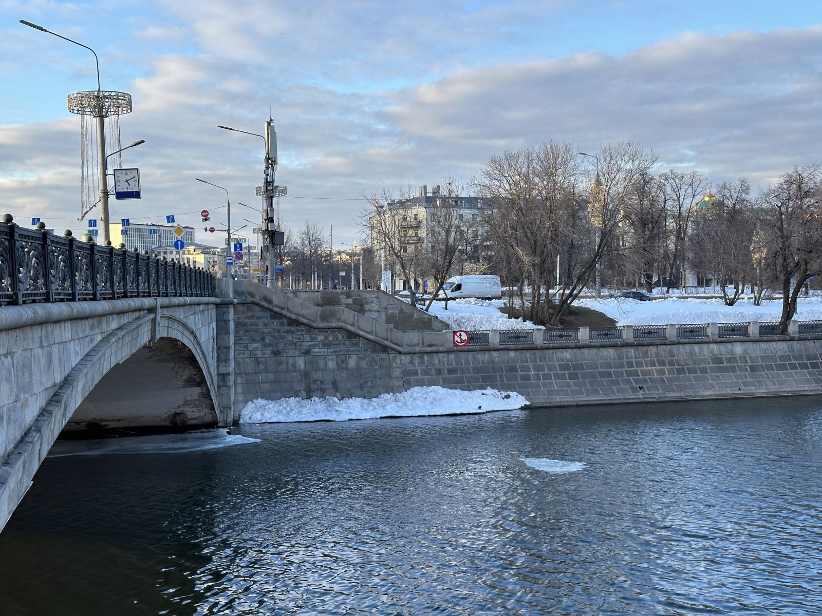 В Москве под Малым Каменным мостом построят пешеходный переход