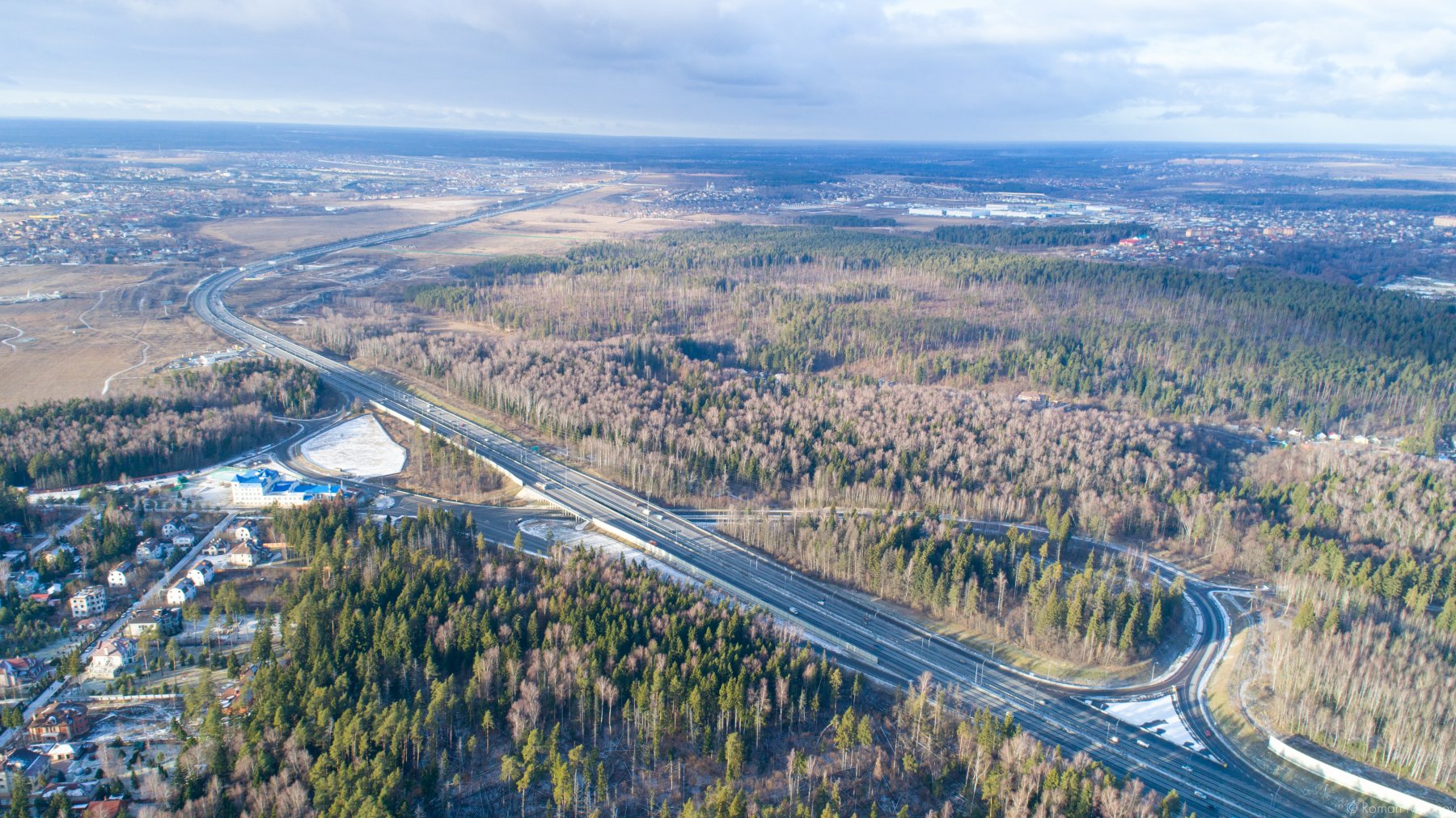 В прошлом году в Московской области отремонтировано 150 км федеральных автодорог