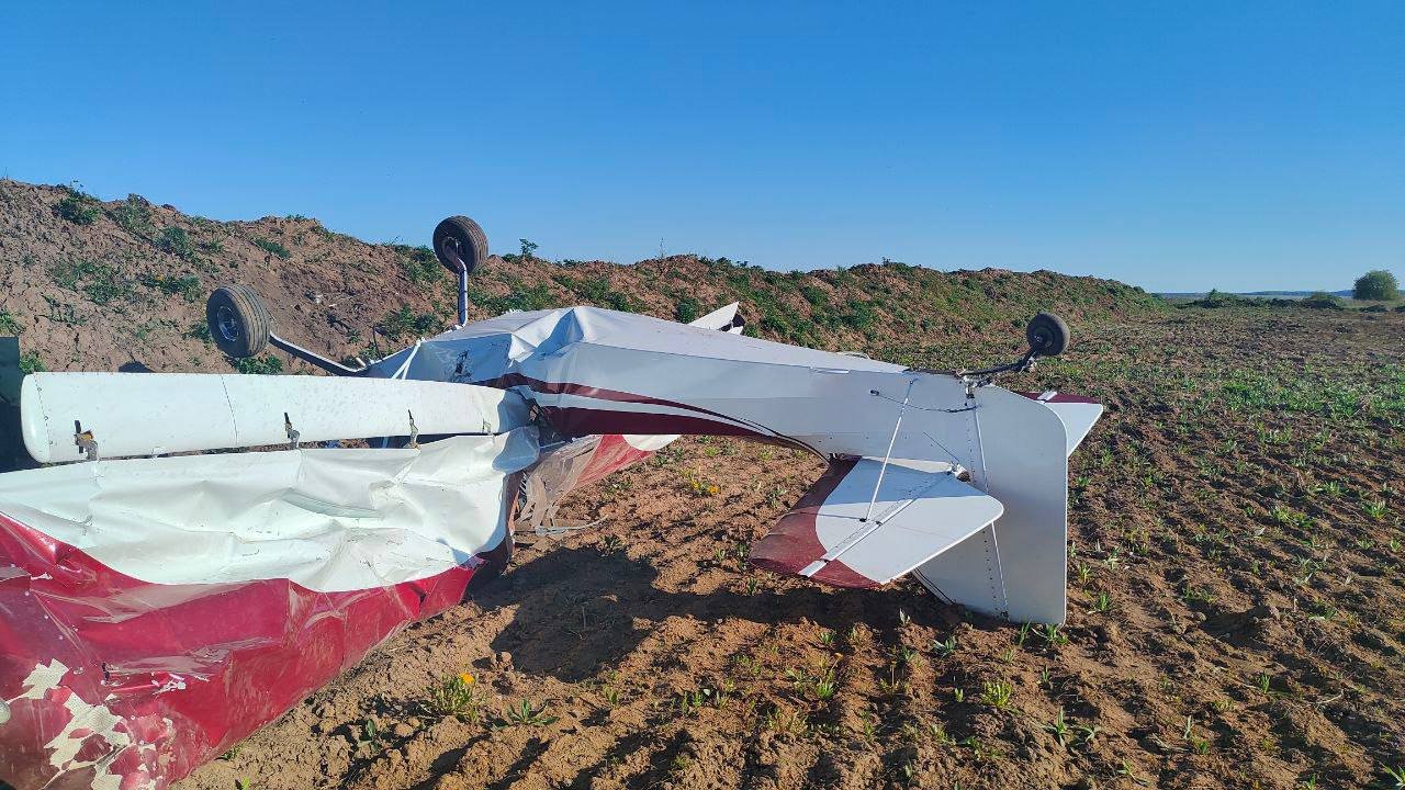 Под Суздалем разбился самодельный одномоторный самолет