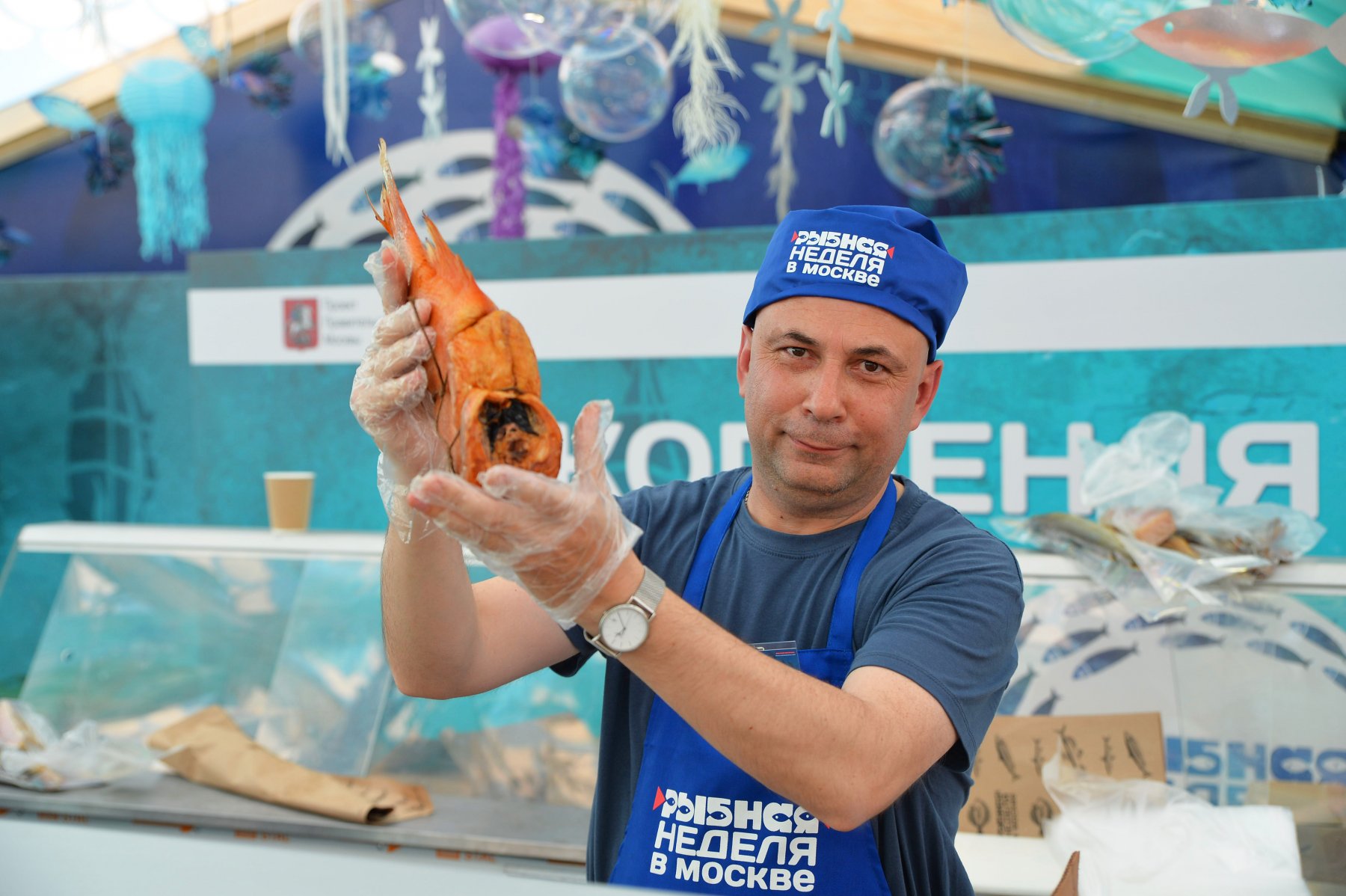 В столице открывается фестиваль «Москва - на волне. Рыбная неделя»