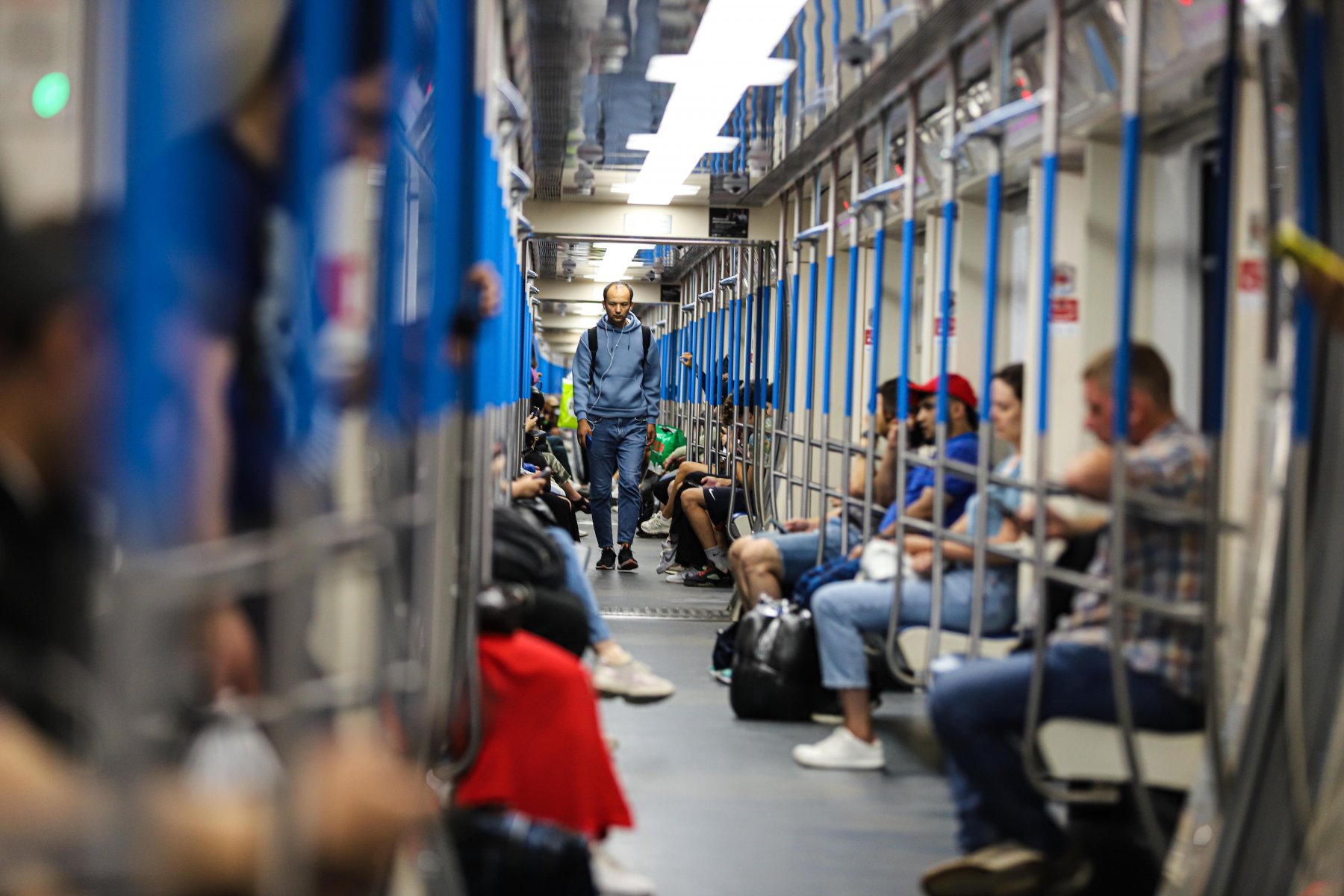Сокольническая линия метро работает в штатном режиме после вечернего ЧП