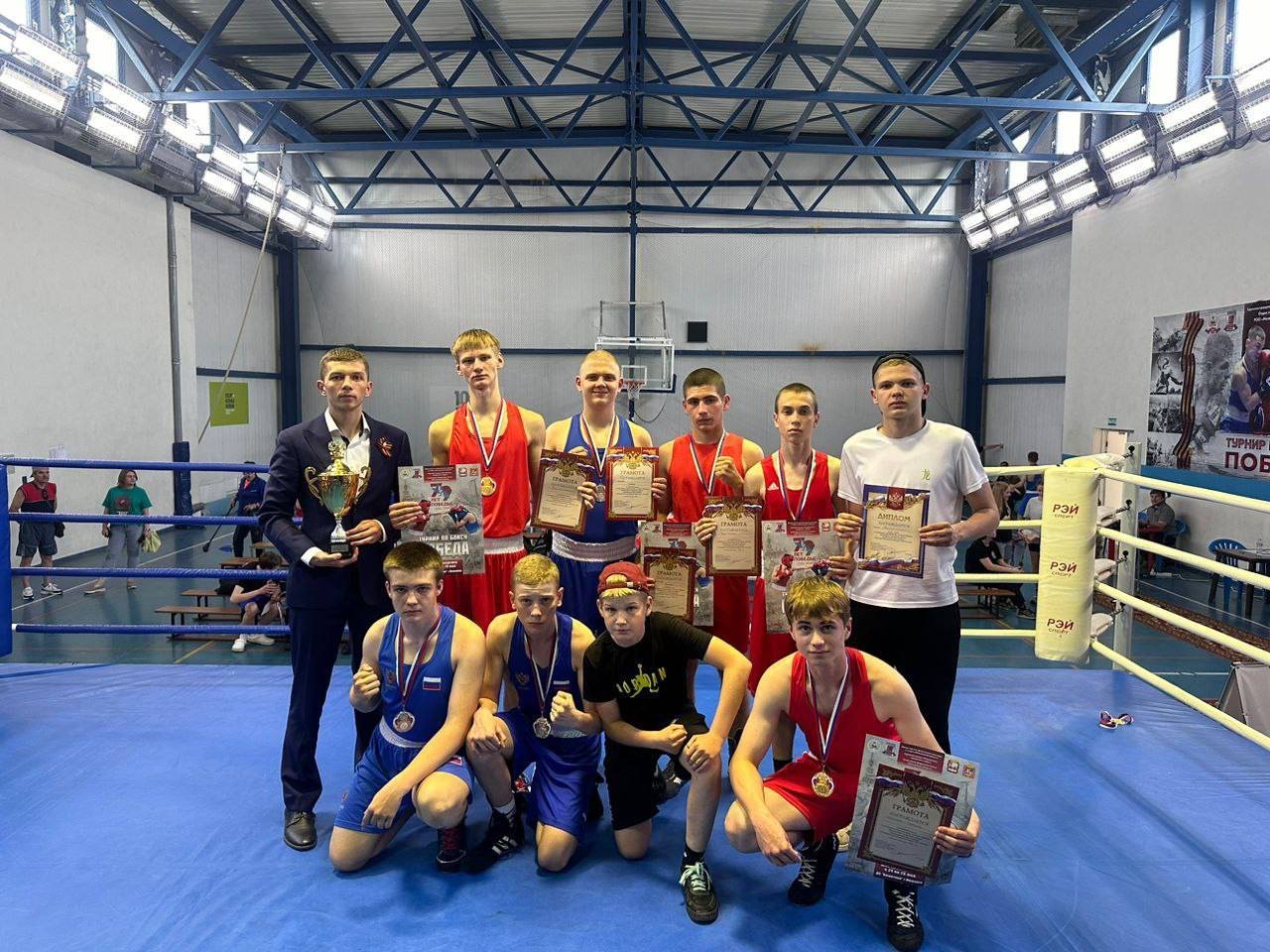 Волоколамская команда заняла призовое место на соревнованиях по боксу «Победа», прошедших в Можайском городском округе 