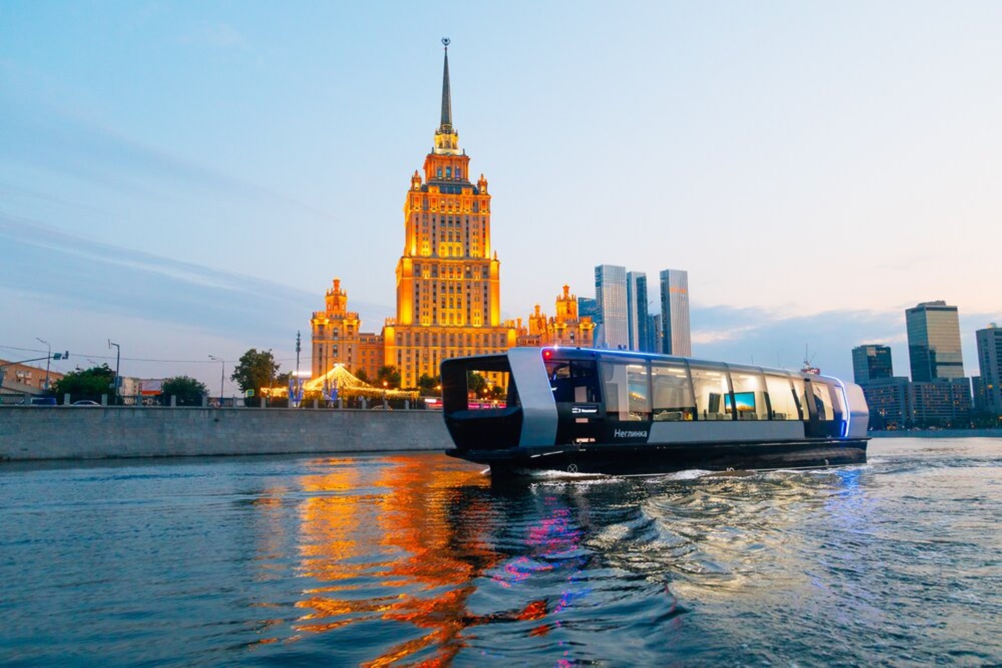 В Москве открыли новые речные причалы «Береговой» и «Парк Фили»