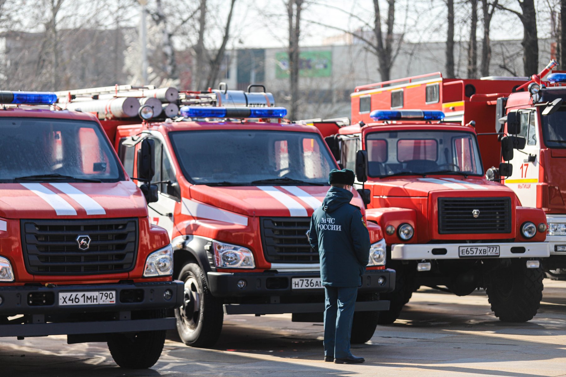 Пожар произошел в здании НИИ «Платан» в подмосковном Фрязино