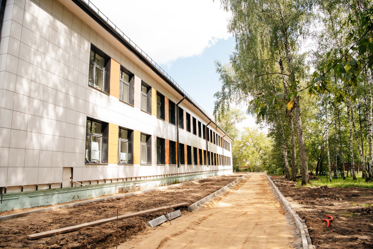 В горокруге Пушкинский продолжается капитальный ремонт образовательных учреждений