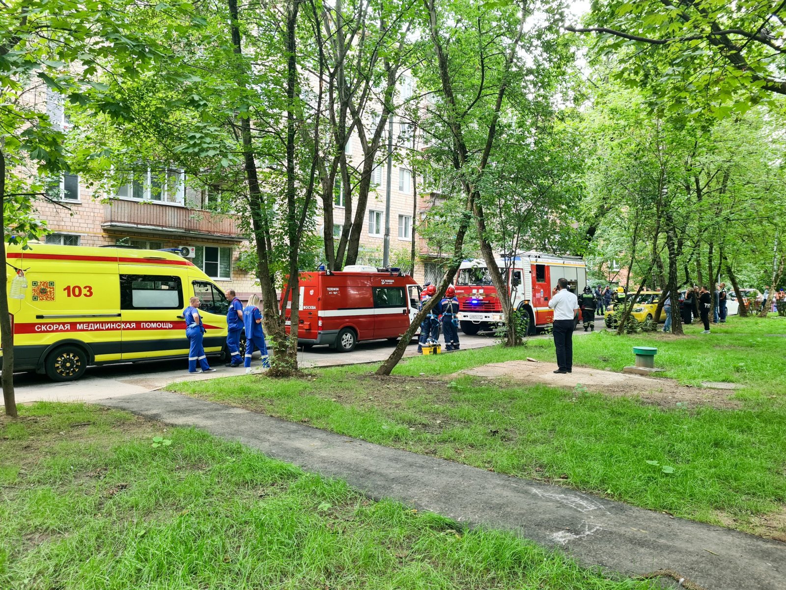 ТАСС: в МВД подтвердили гибель мужчины при взрыве на западе Москвы