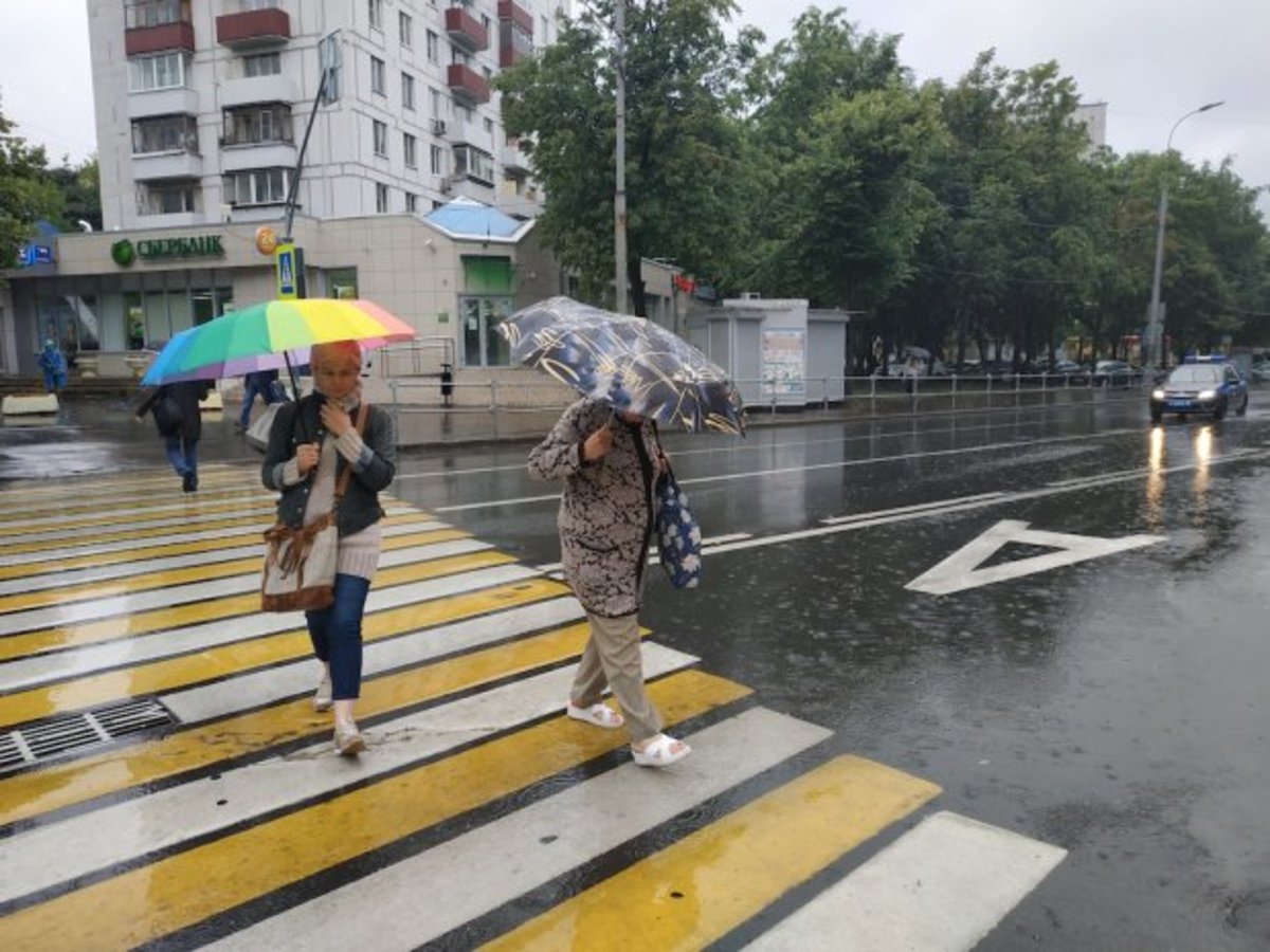 В Москве установлен «желтый» уровень погодной опасности