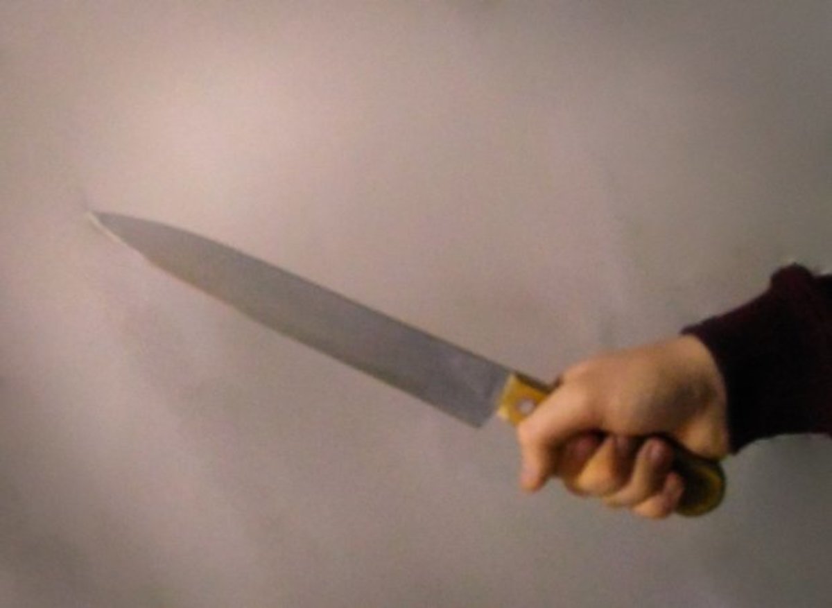 В Московской области женщина порезала ножом двоих собутыльников