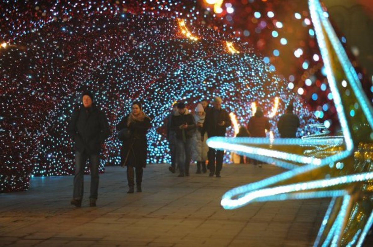 2,7 миллиона человек провели новогоднюю ночь на московских площадках