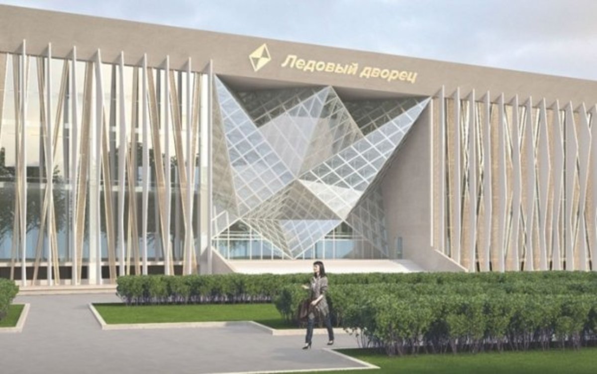 Ледовый дворец «Кристалл» в Лужниках завершат в третьем квартале 2020 года
