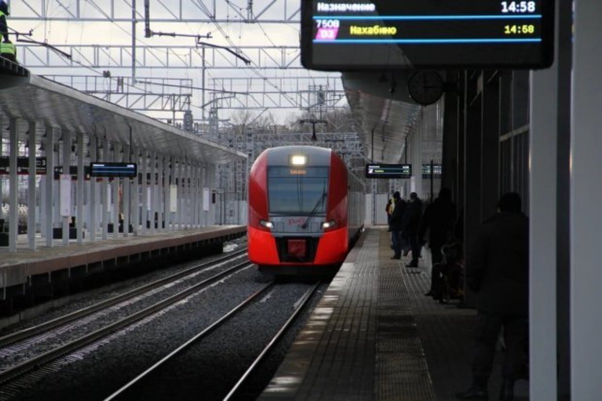 В марте на выходных будет приостановлено движение поездов на центральном участке МЦД-2