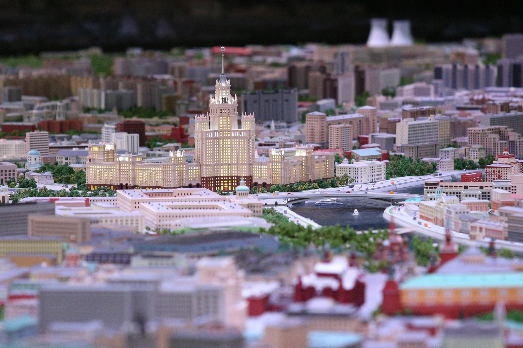 В столице создан «Макет Москвы» площадью 900 кв. метров