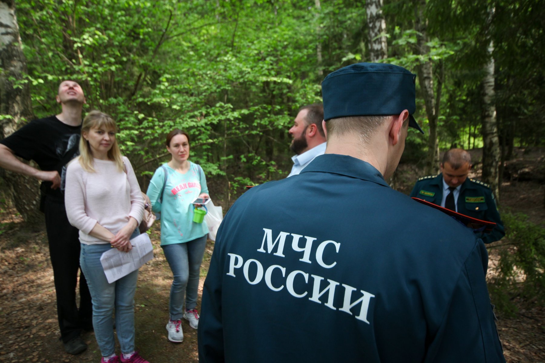 В июле в лесах Подмосковья заблудились около 500 человек
