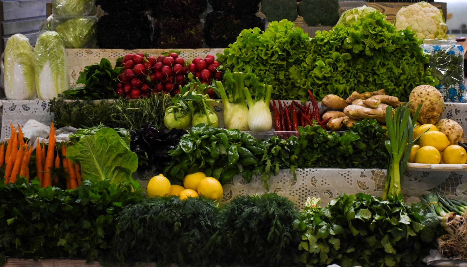 В июле в Подмосковье снизились цены на овощи