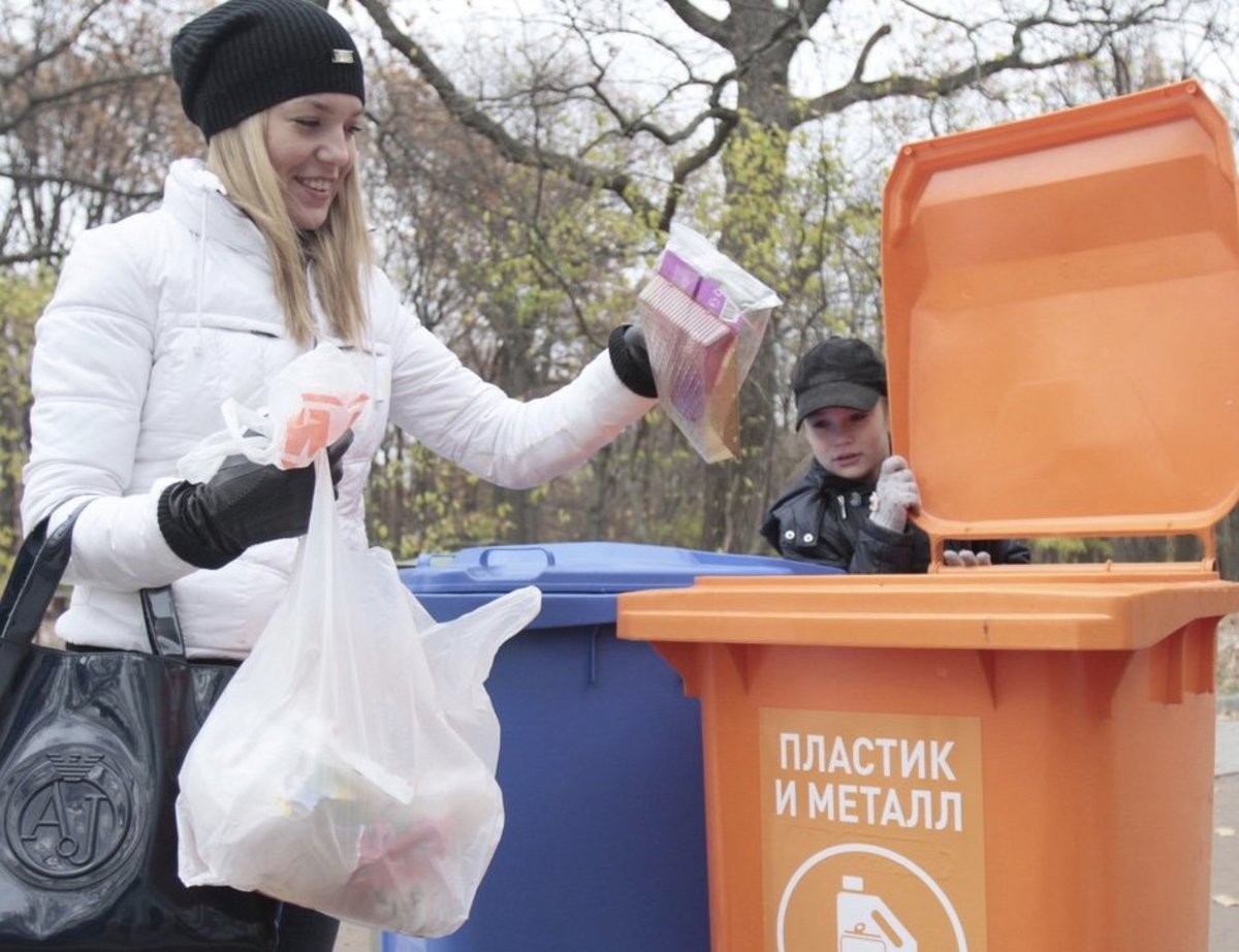 Москва и Подмосковье лидируют в стране по раздельному сбору мусора