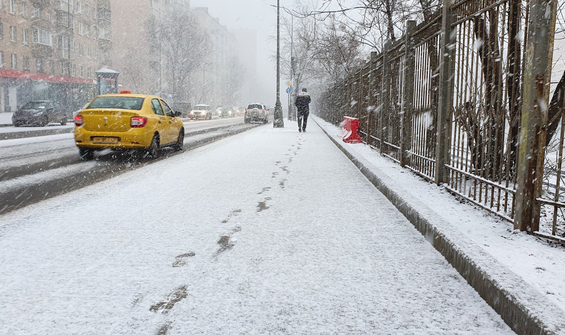 Сегодня в Московском регионе ожидается снег