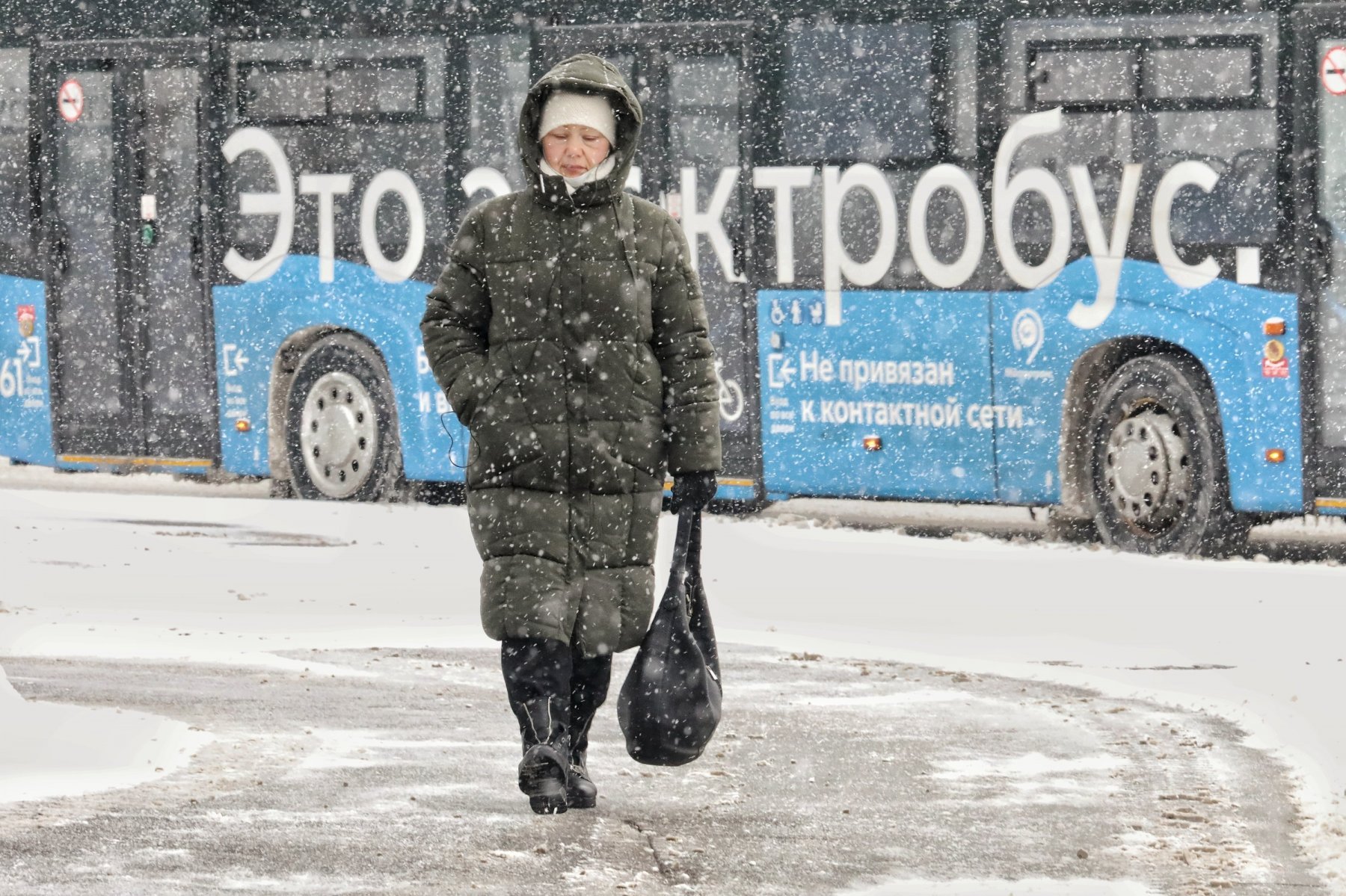 7 марта в столице ожидается метель, снег и гололед 