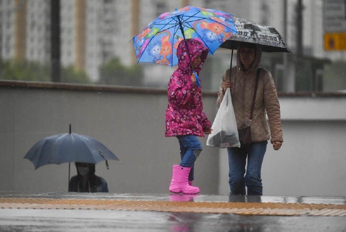 В Москве испортилась погода