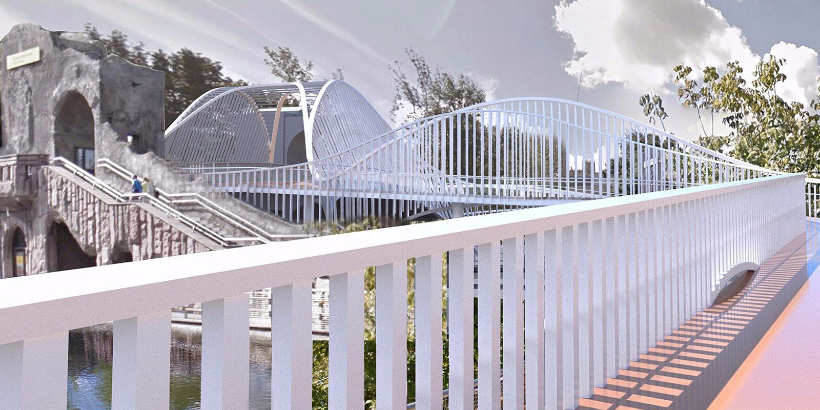 Обновление моста в столичном зоопарке планируется закончить к концу 2021 года 