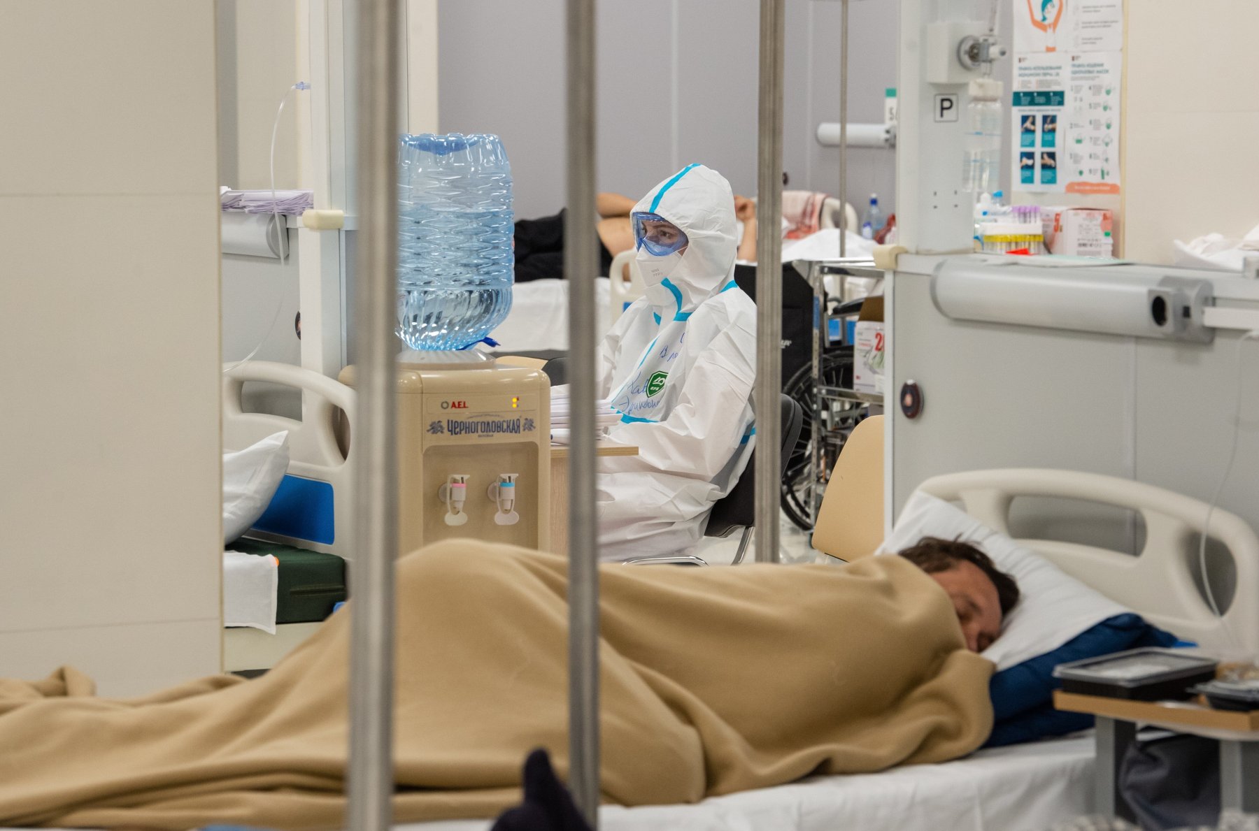 Воробьёв: 95% госпитализированных с коронавирусом в Подмосковье не прививались