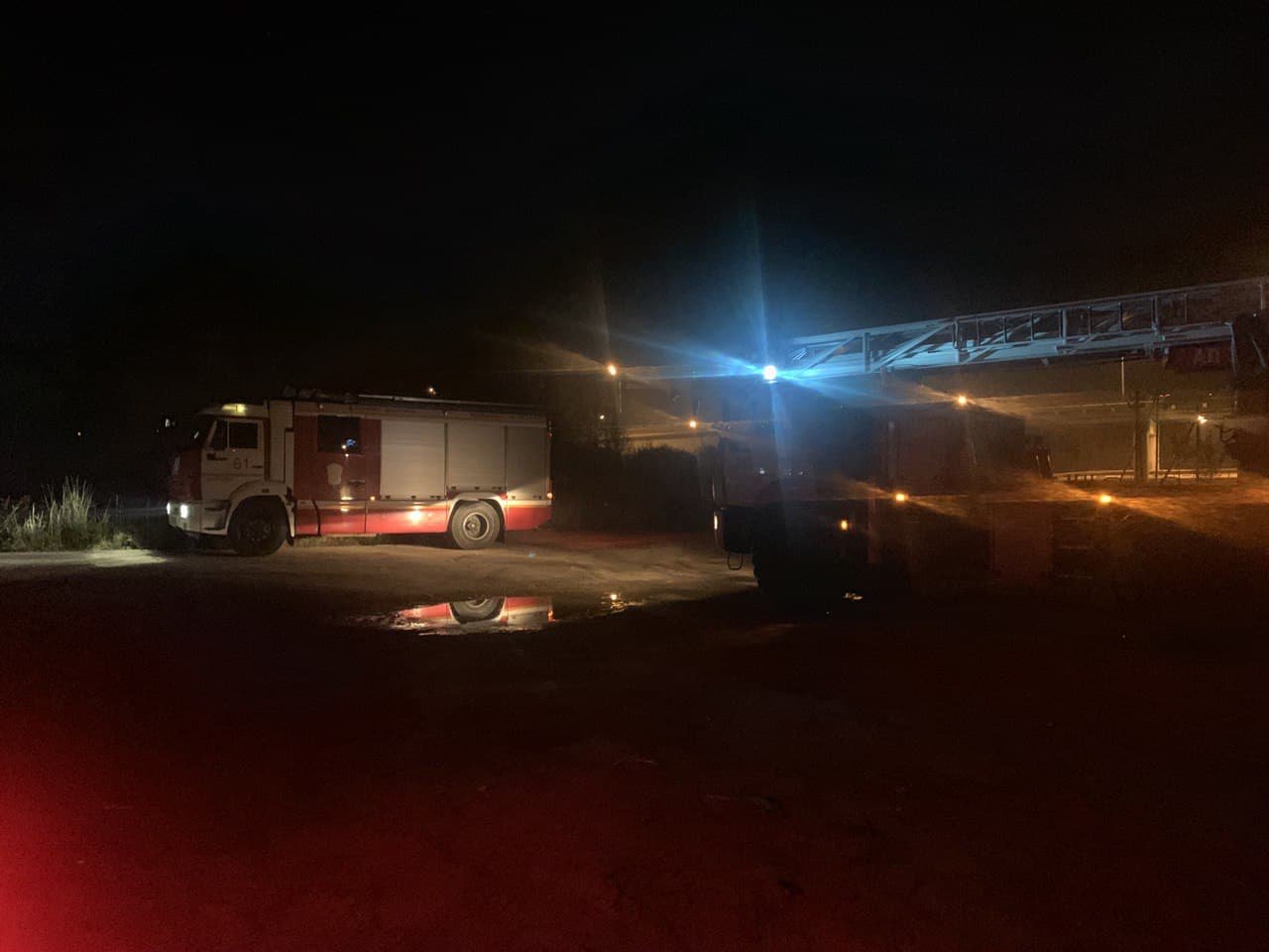 В Рузском округе МЧС ликвидировало пожар на территории нефтебазы