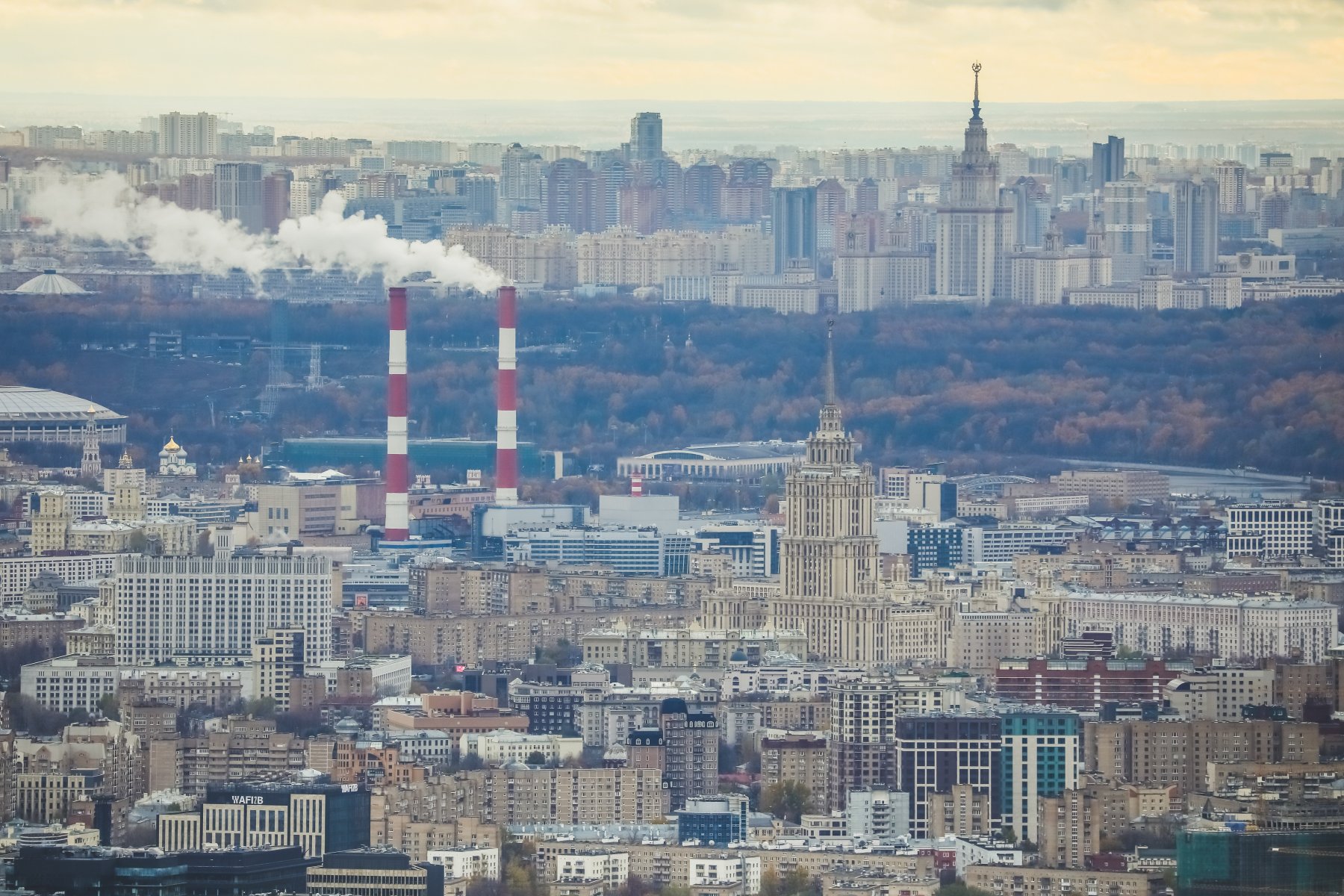 Понедельник принесет похолодание в Москву и Подмосковье 