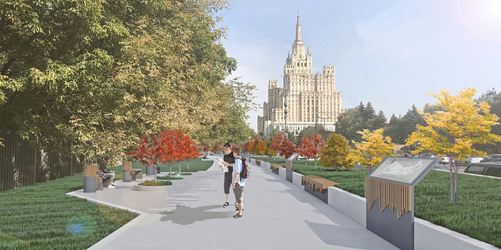 В 2022 году в Москве благоустроят Конюшковскую улицу 