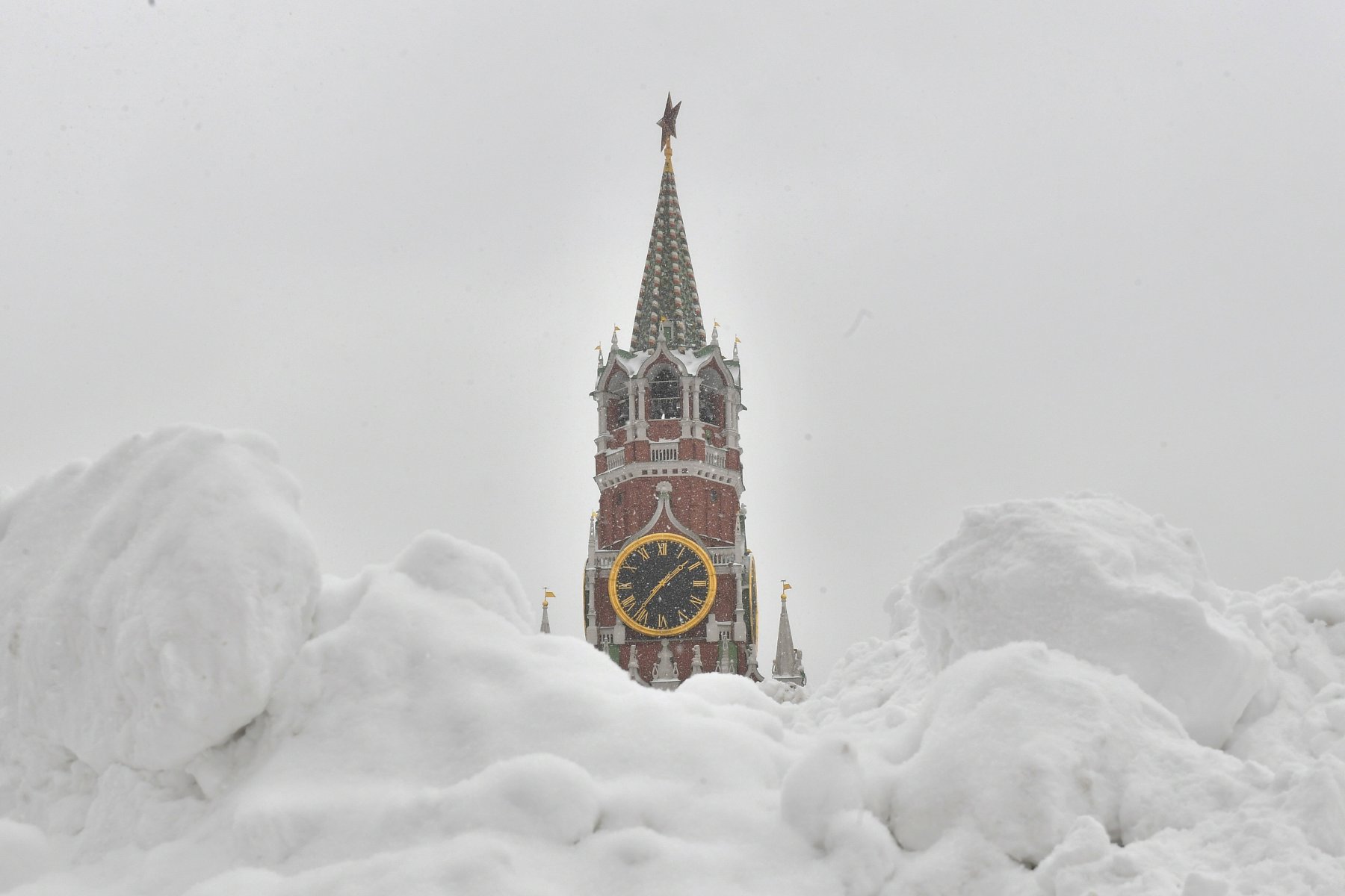 К концу недели Москву накроют сугробы