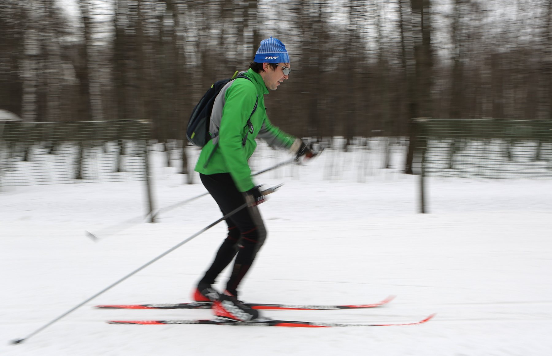 В Красногорске начали подготовку лыжной трассы в 2,5 км
