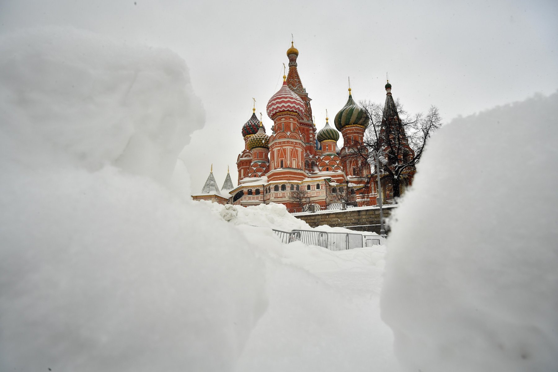 Москва в декабре