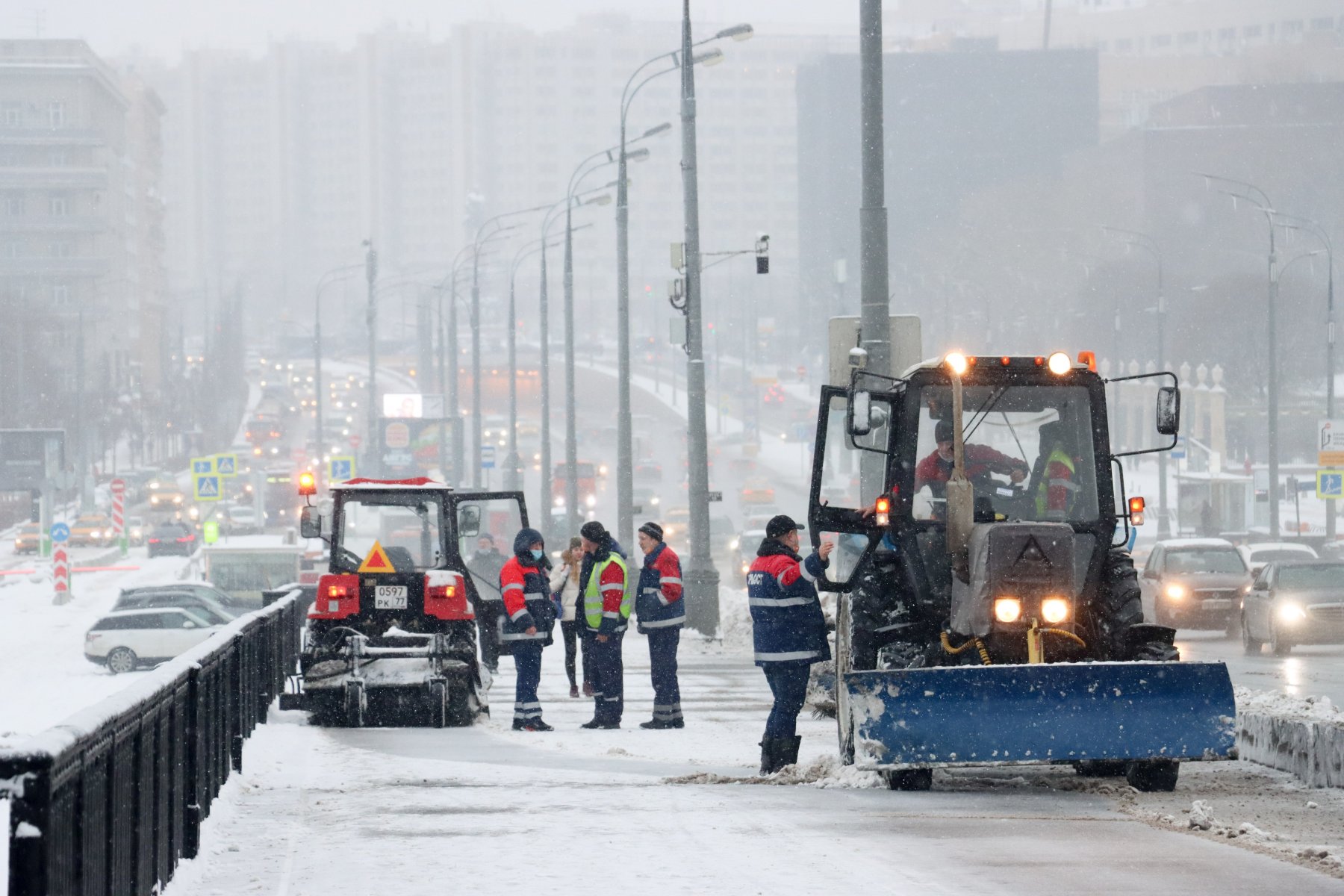 Жители Подмосковья недовольны уборкой снега 