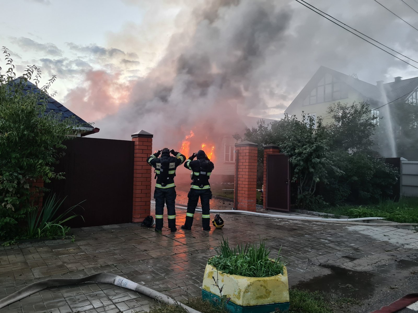 В Подмосковье 31 декабря случилось 52 пожара в домах