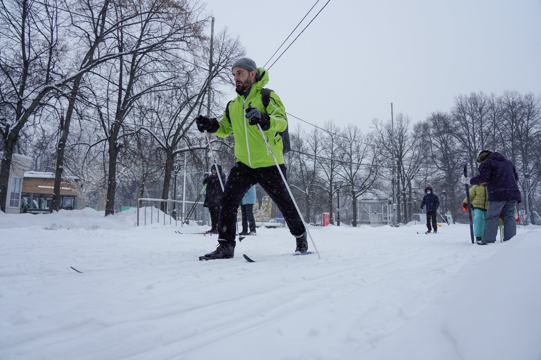 Для любителей лыжных прогулок в 26 парках Москвы подготовлено 50 маршрутов