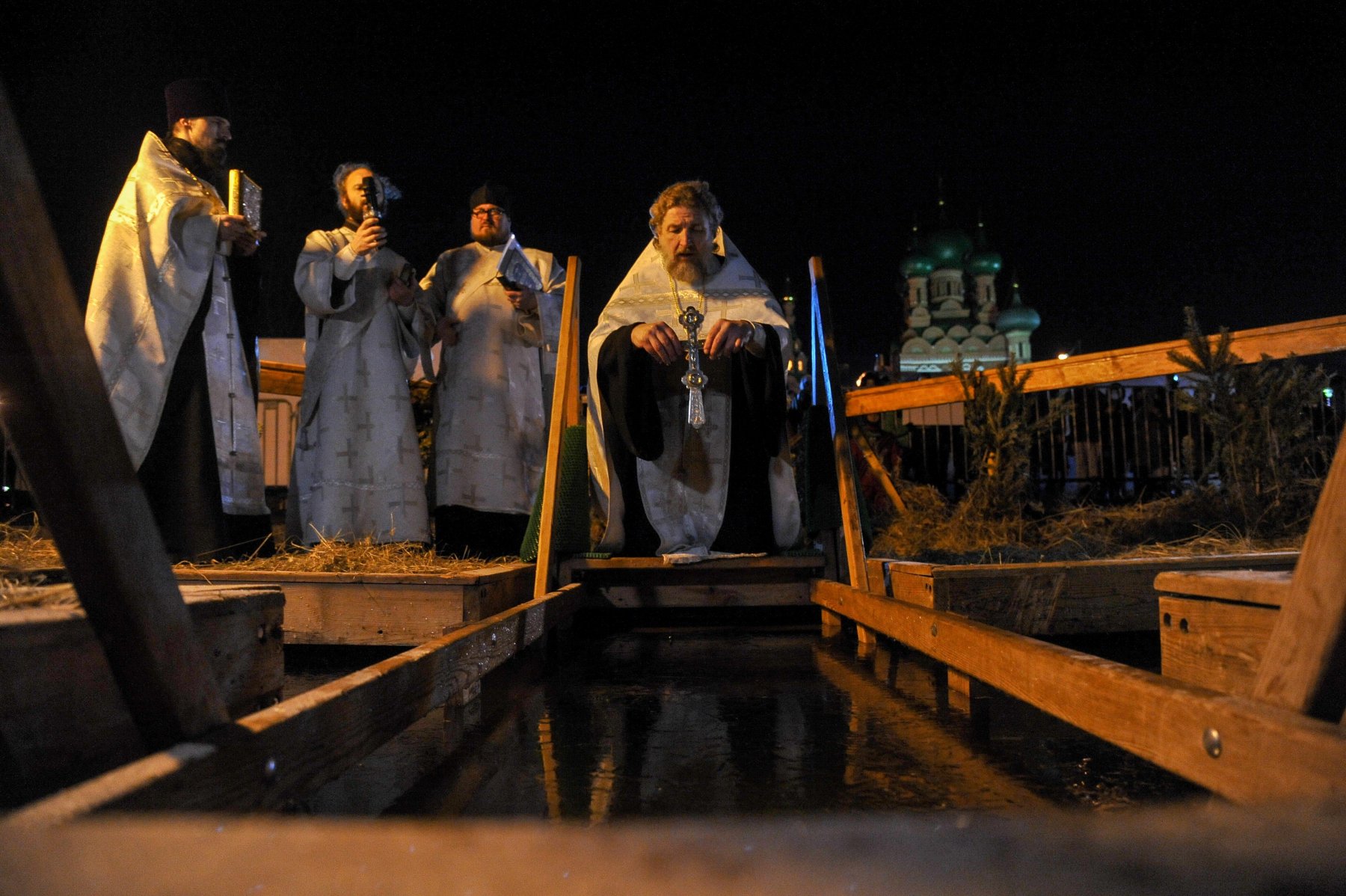 В Подмосковье назвали популярные крещенские купели 