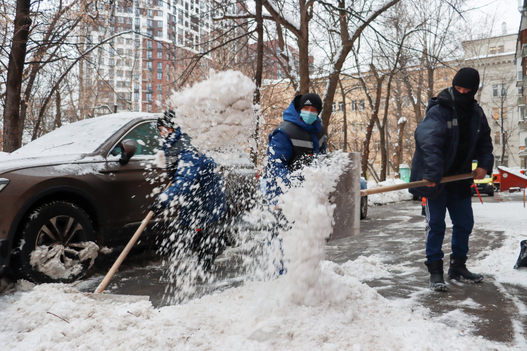 уборка москвы