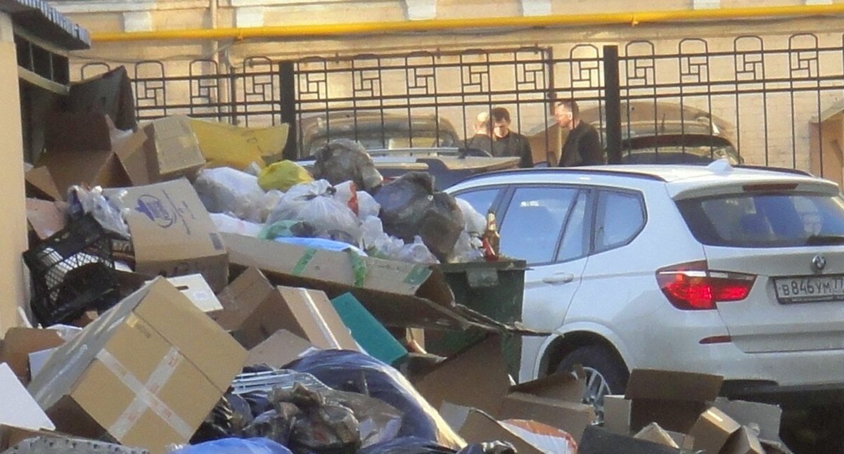В Подмосковье запустили проект по эвакуации стоящих у мусорных площадок автомобилей