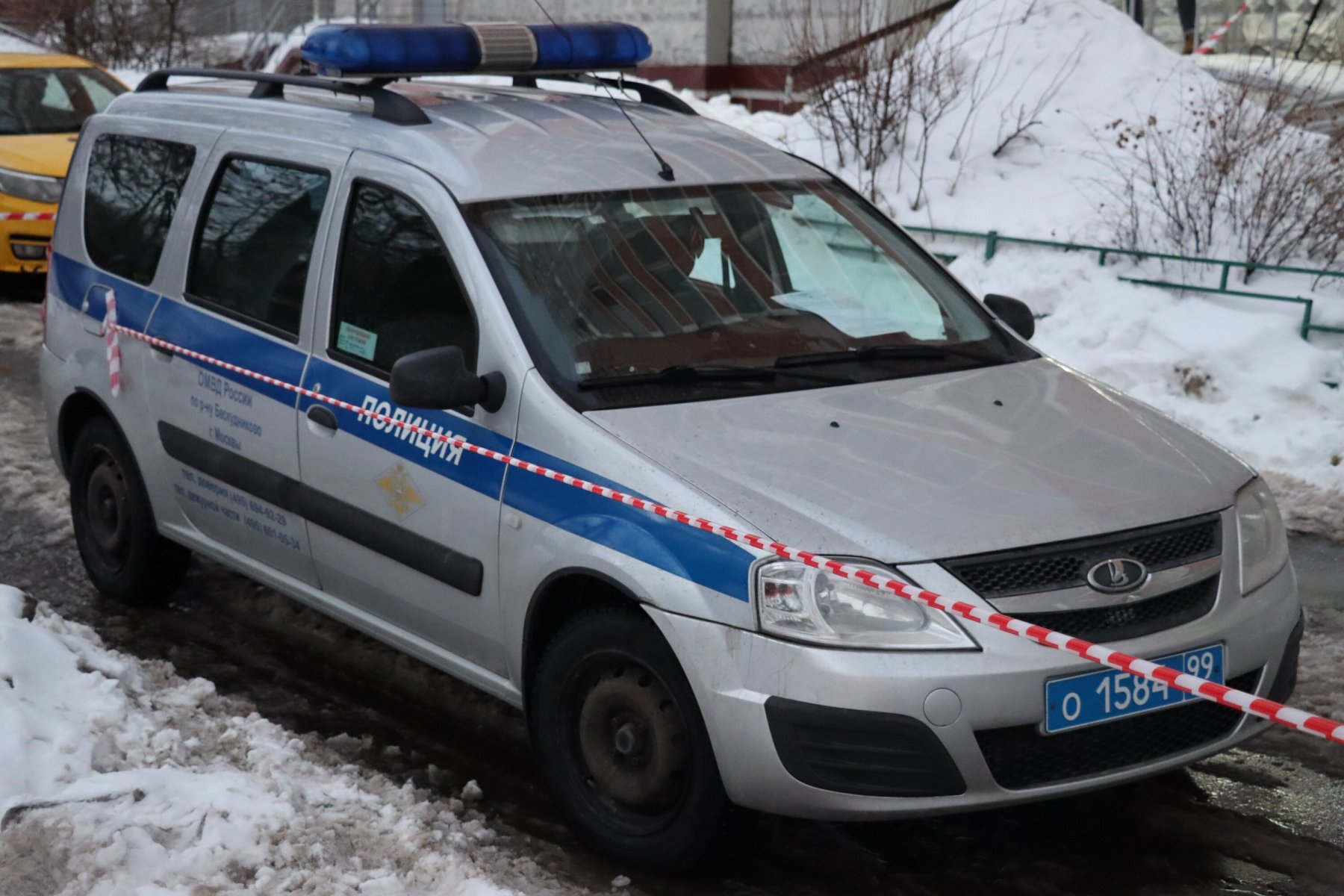 В Серпухове оцепили один из дворов из-за стрельбы