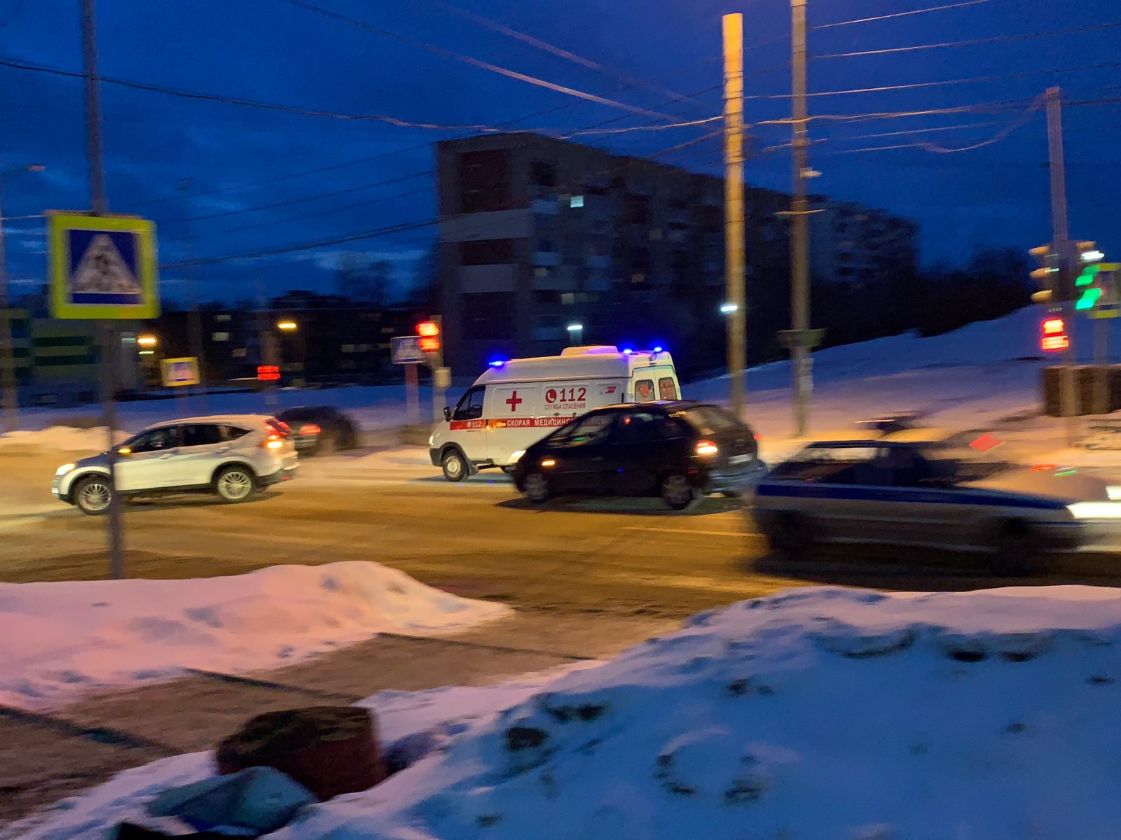 Трое рабочих пострадали в результате ДТП в Орехово-Зуево
