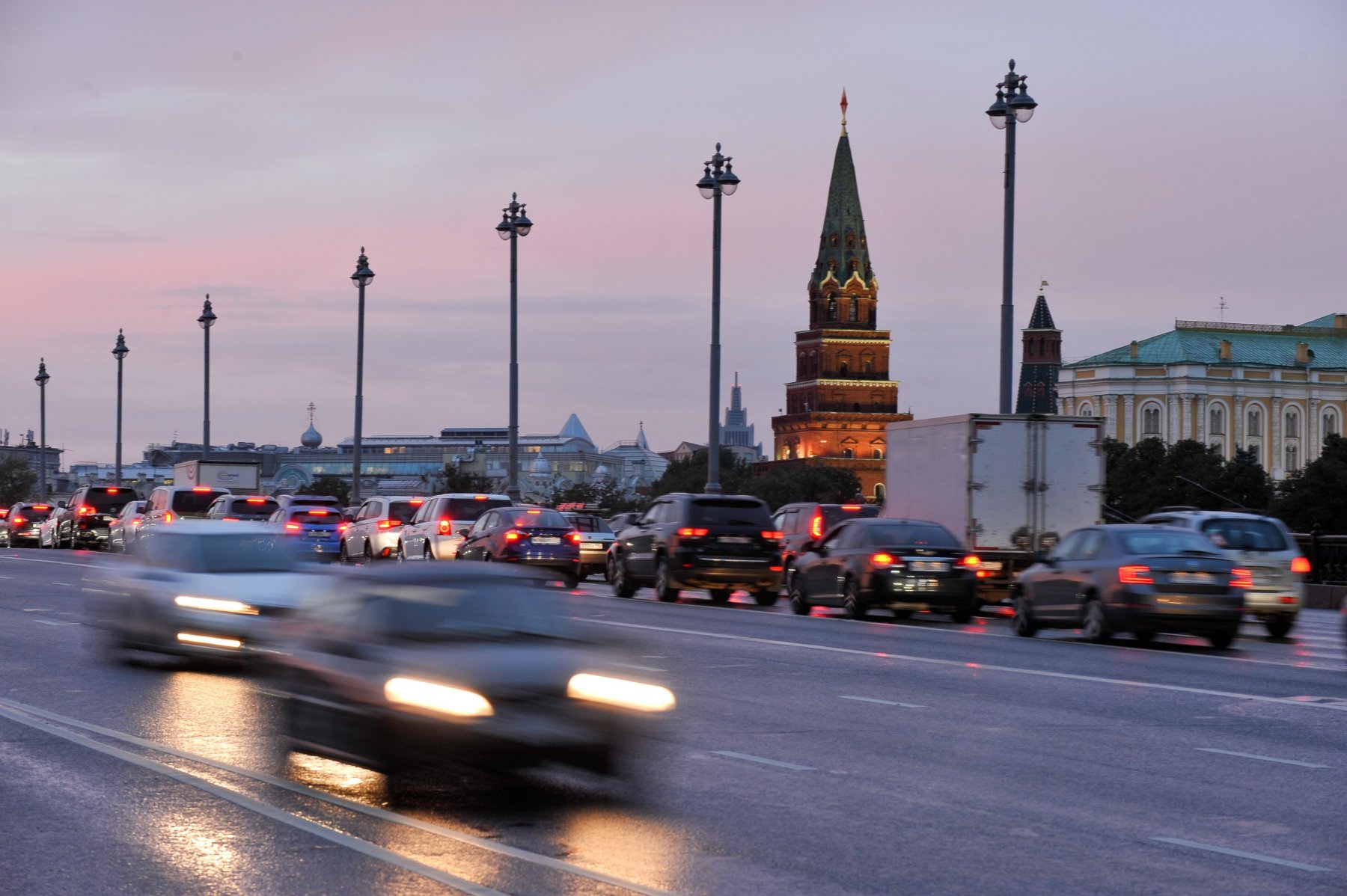Вечером в Москве ожидаются 7-балльные пробки 