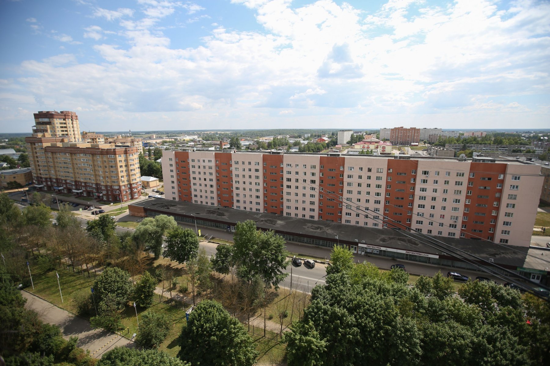 В Подмосковье с начала года построили 206 жилых домов