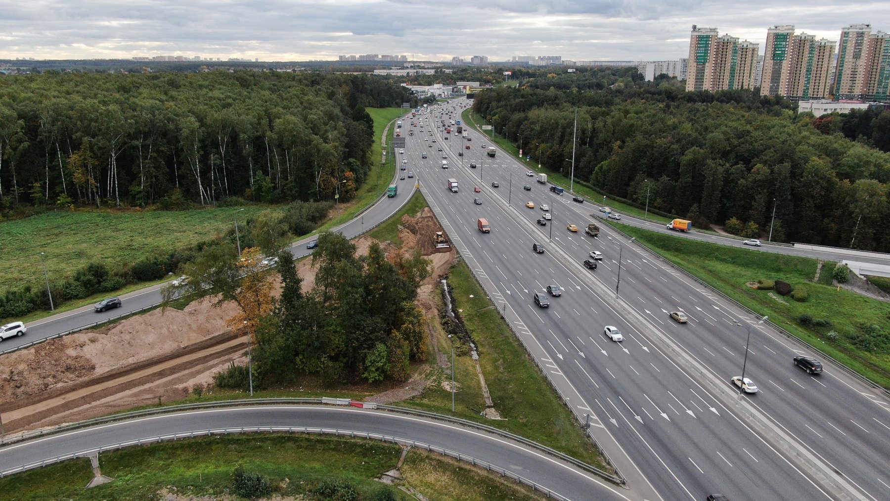 План платной дороги пятницкое шоссе